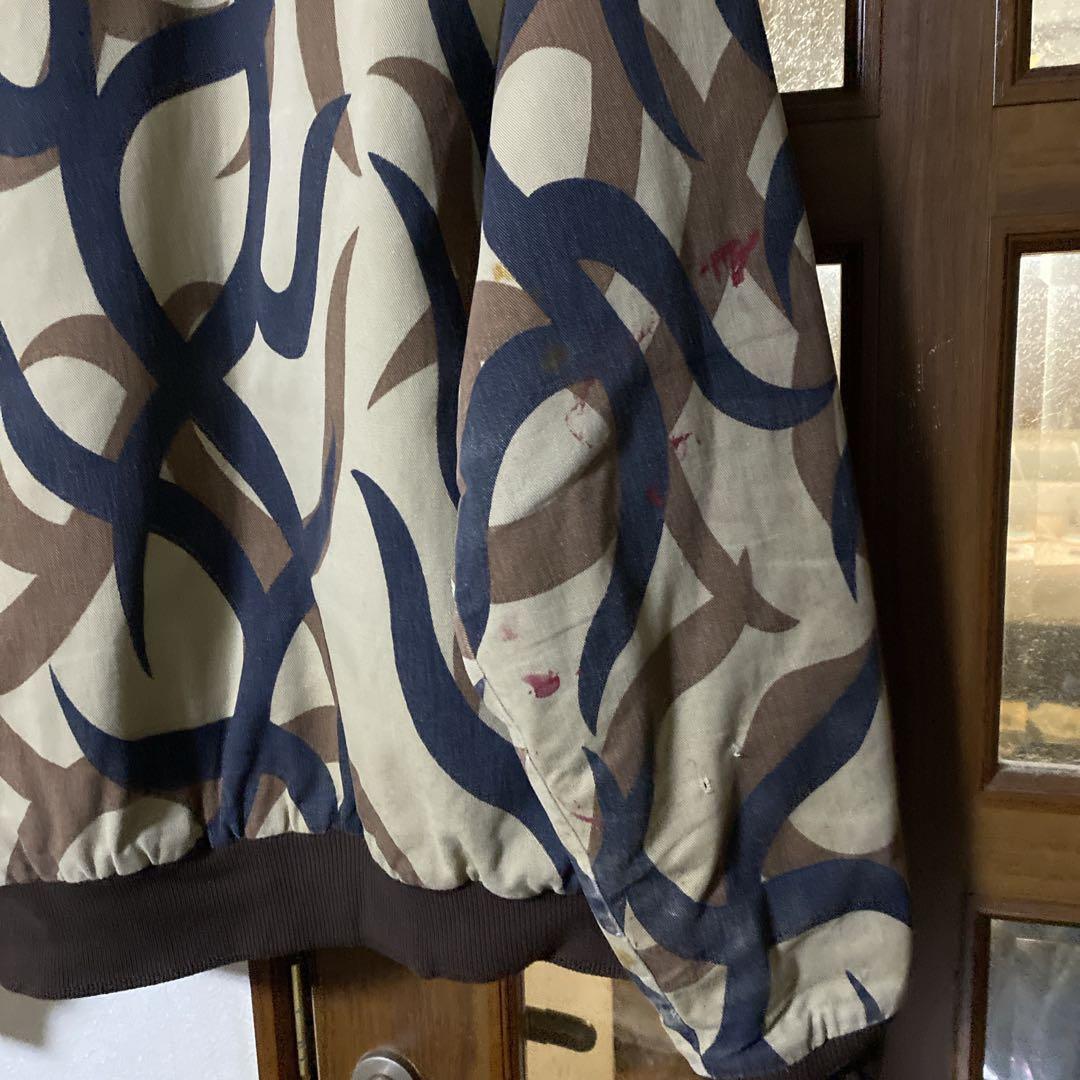 ヤレ感 ASAT ボンバージャケット グランジ L トライバルカモ 中綿