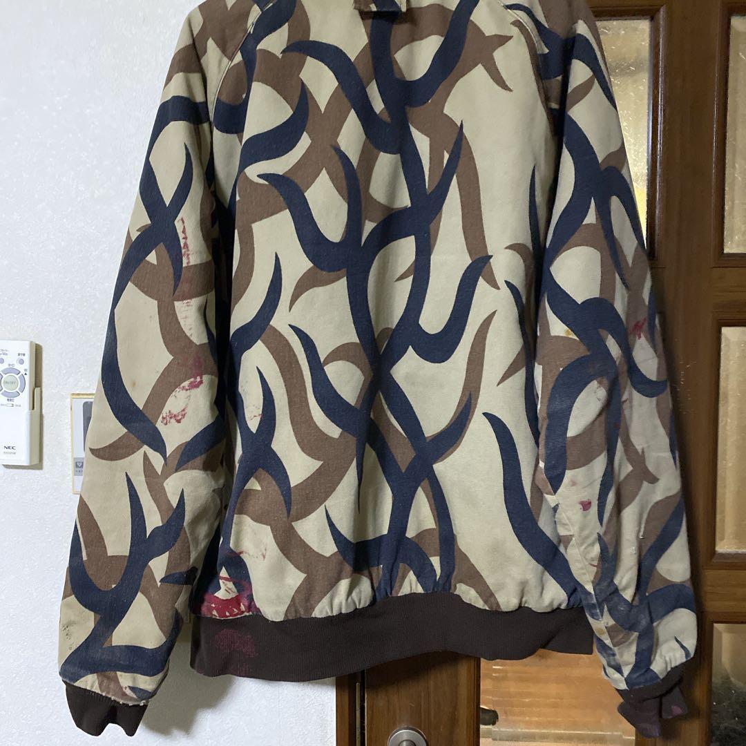 ヤレ感 ASAT ボンバージャケット グランジ L トライバルカモ 中綿