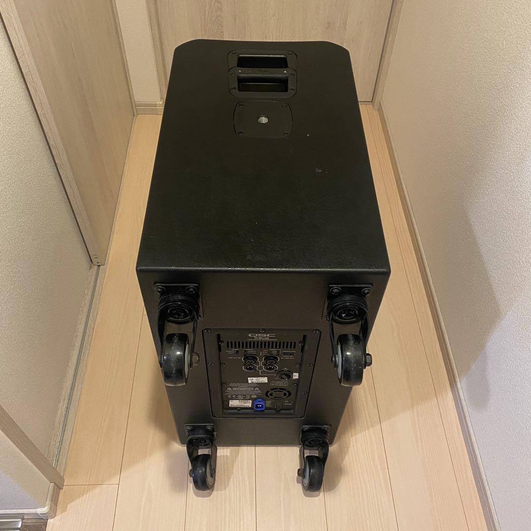 QSC (株式会社音響特機) サブウーファー　取扱説明書付き
