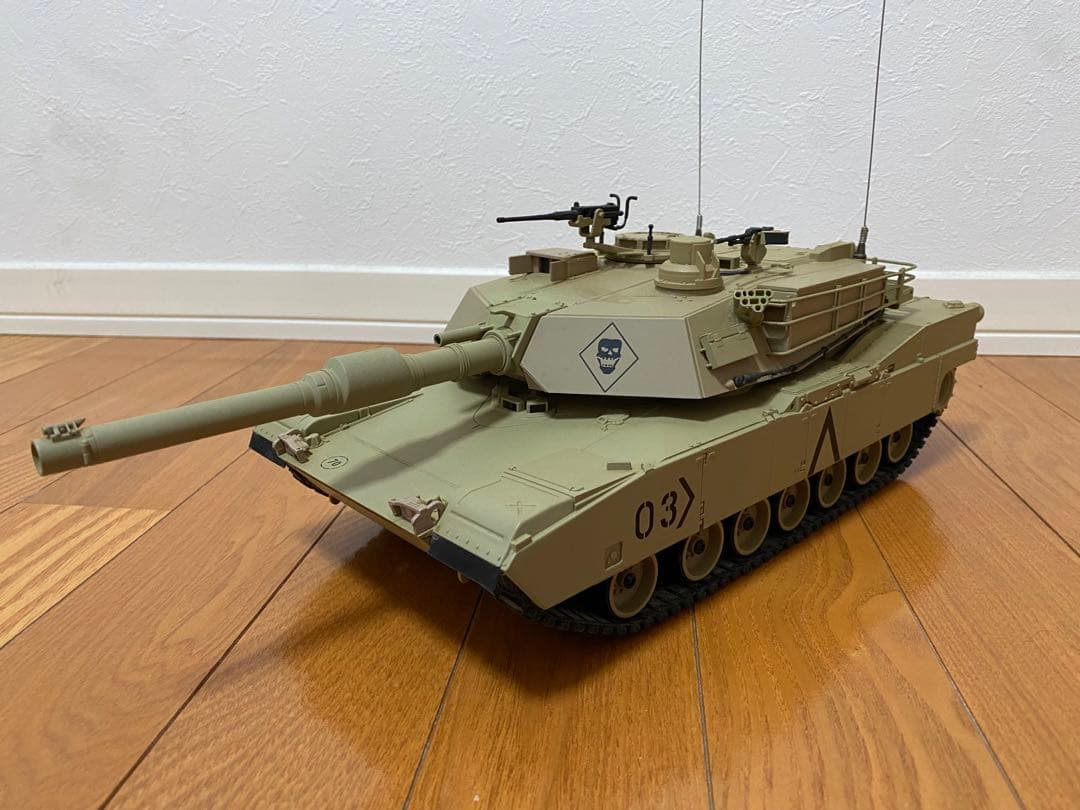 ル*ス様 東京マルイ バトルタンク1/24 アメリカ軍主力戦車 M1 A2 エイ