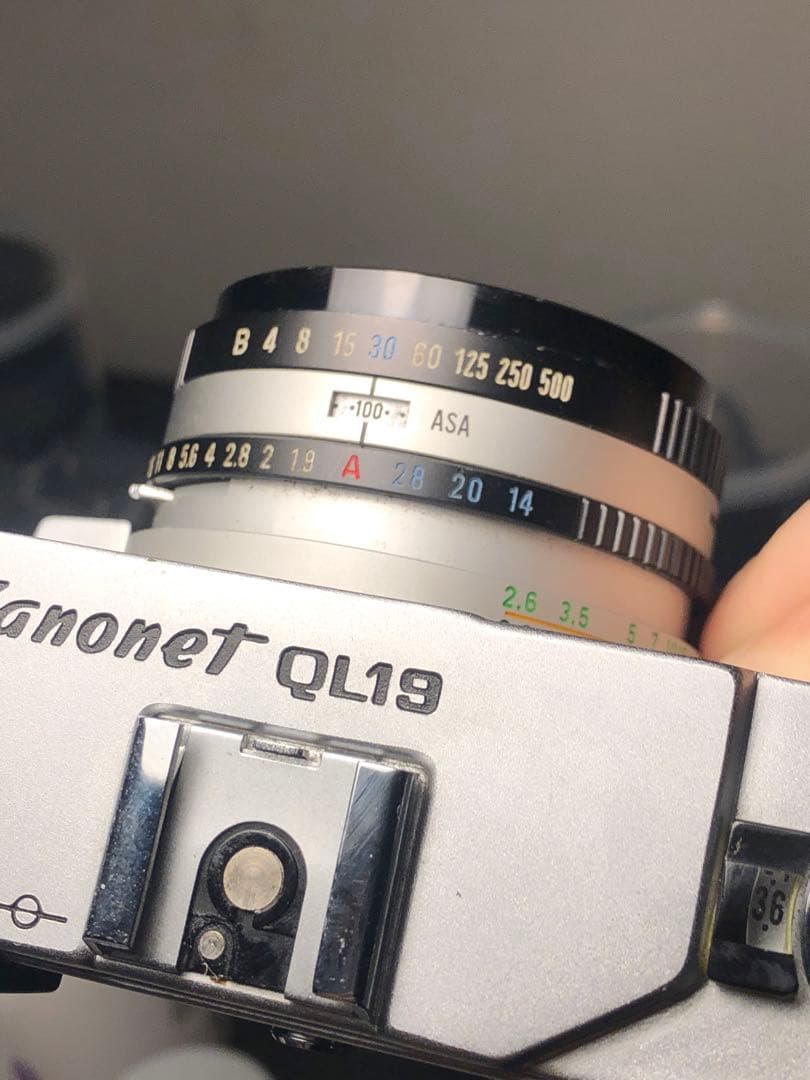 分解整備済 実用美品 Canon QL19 G-III フィルムカメラ 実写付き