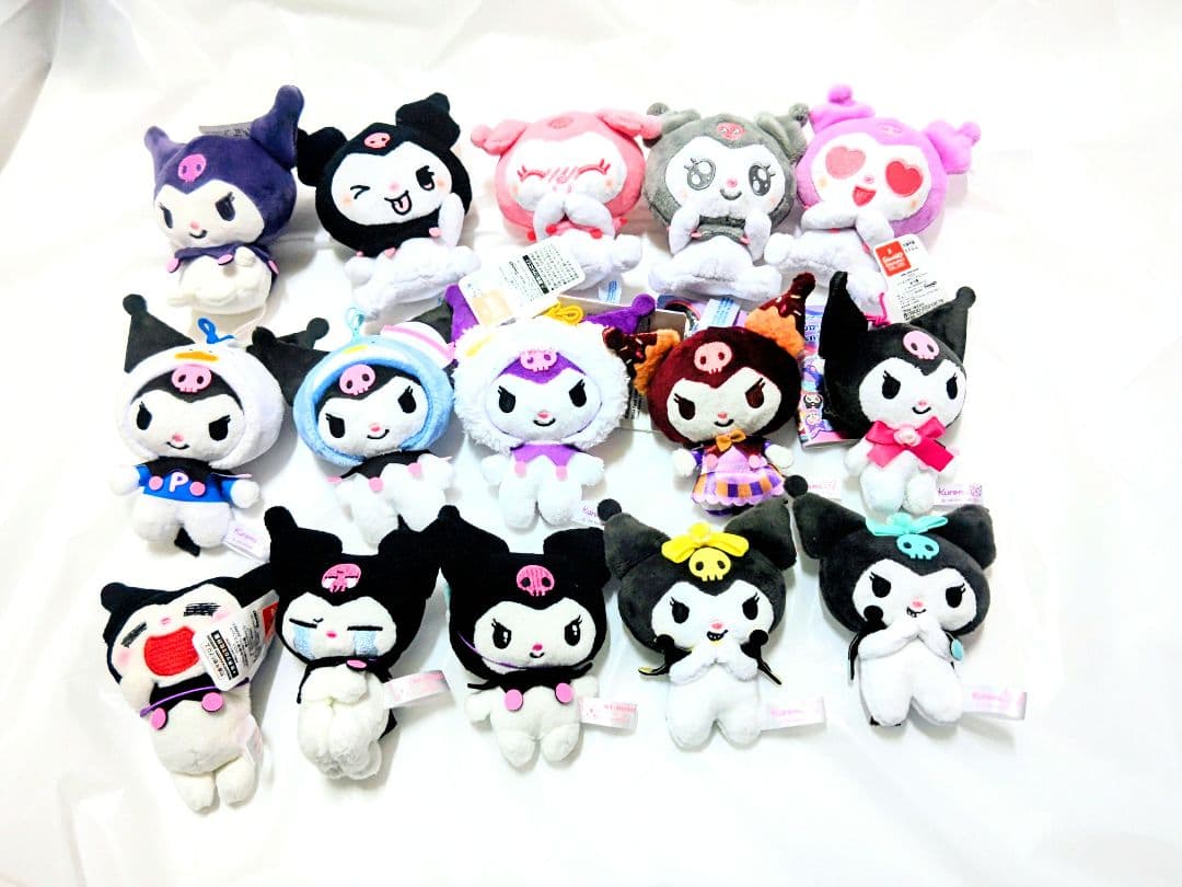 サンリオ　クロミ　マスコットまとめ売り　15点セット