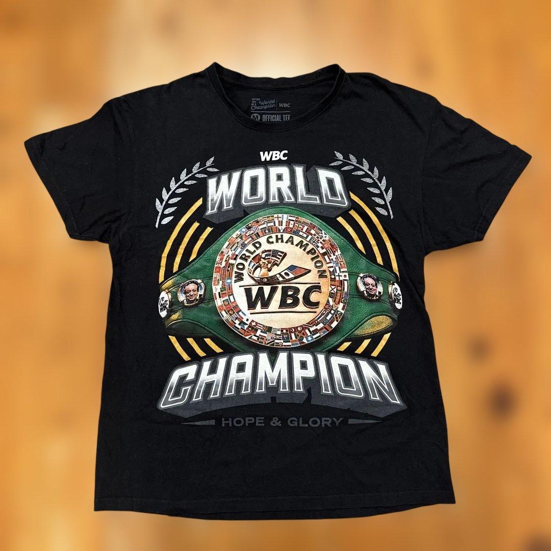 WBC ボクシング Tシャツ 井上尚弥 中谷潤人 選手チャンピオン Mサイズ