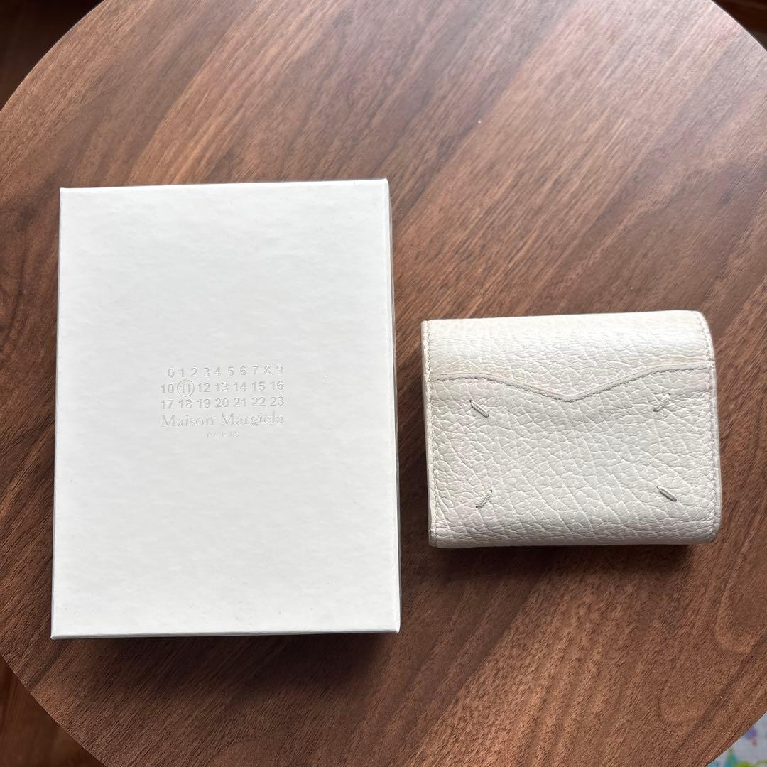 Maison Margiela メゾン マルジェラ 3つ折り財布　グレージュ