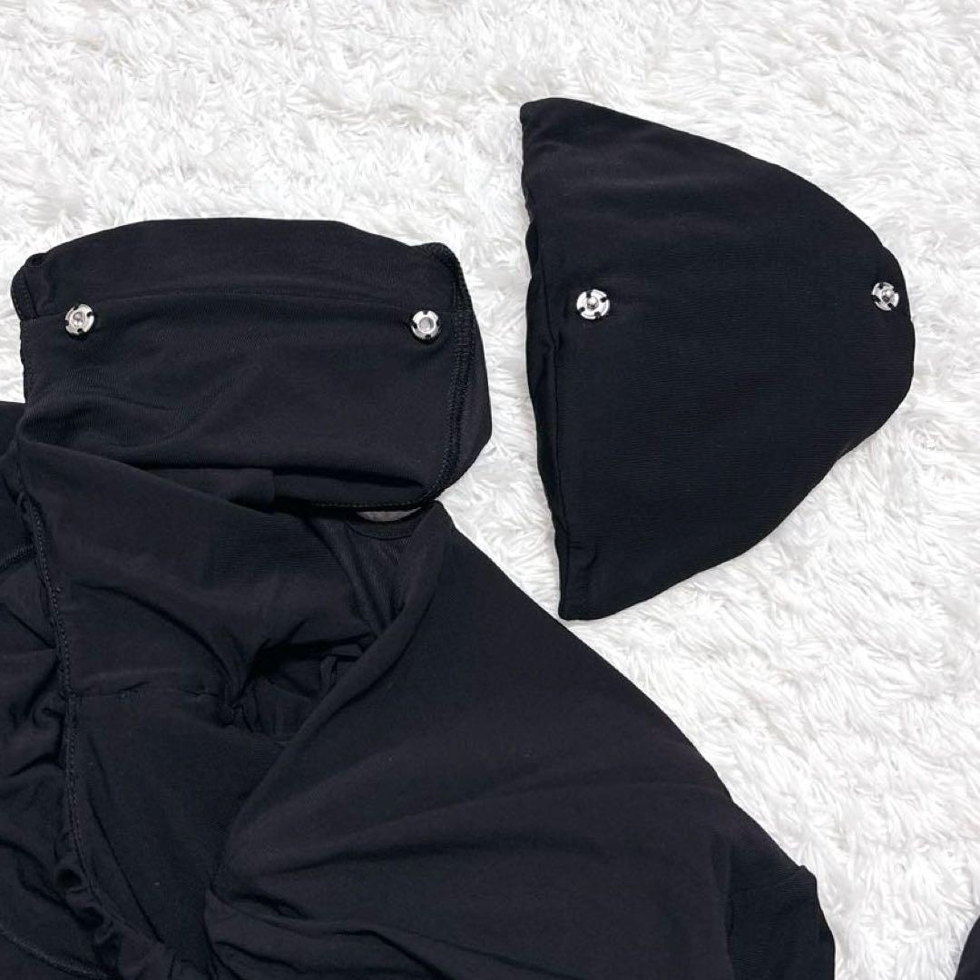 美品✨magda butrym  ローズモチーフショルダーパッドワンピース