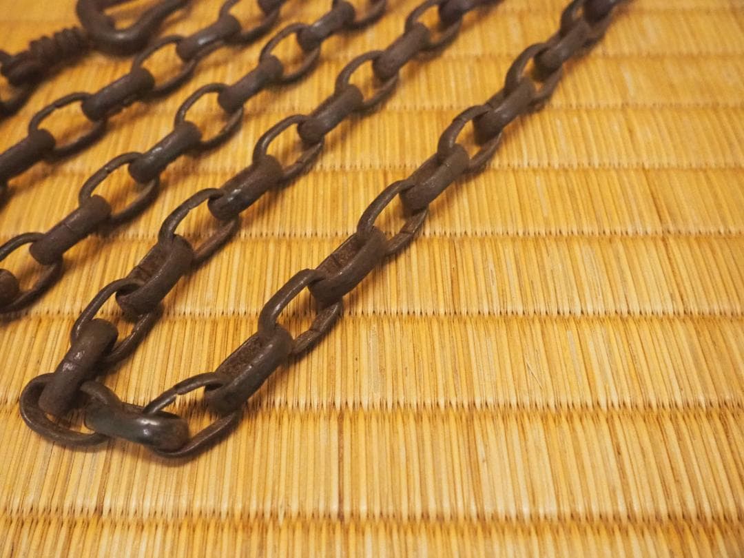 2代下間庄兵衛造『鉄釜鎖』大西清右衛門（浄心）極箱