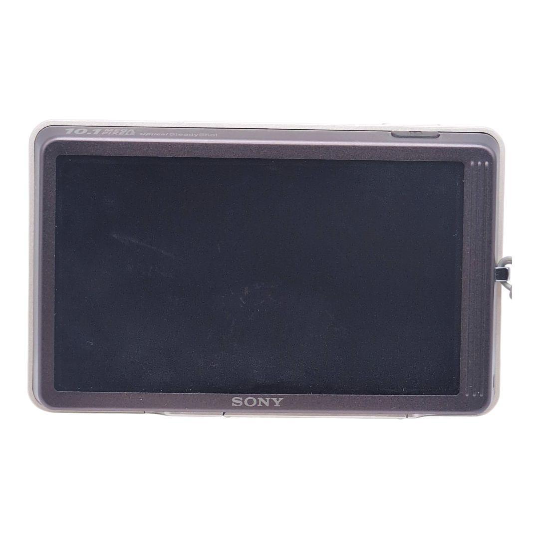 美品 人気色ゴールド SONY DSC-T700 動作品 充電器電池付