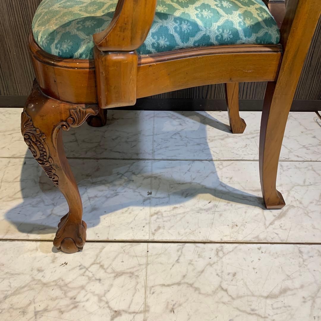 ☆送料無料☆ アンティーク　アームチェア