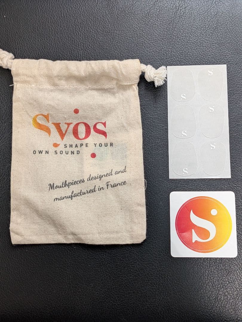 Syos spark 6 アルトサックス用 マウスピース リガチャー キャップ付