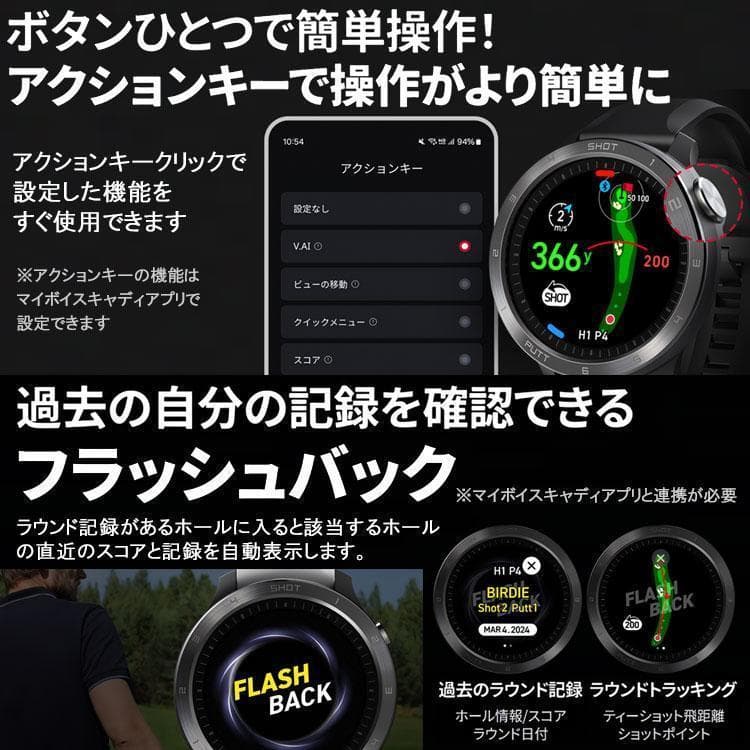 新品voice caddie ≪ ボイスキャディ T11 PRO ≫ BLACK