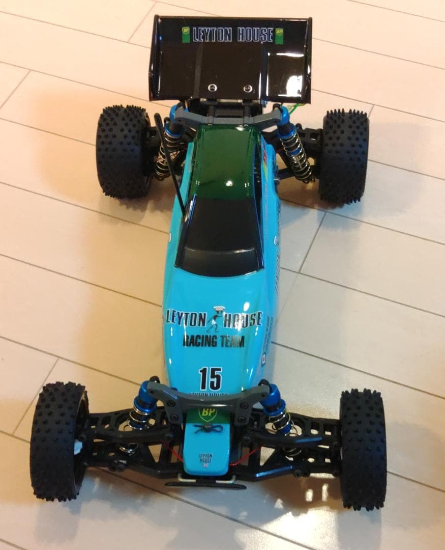 【美品・走行2回】タミヤ DT-03 OPパーツ付き LEYTON HOUSE