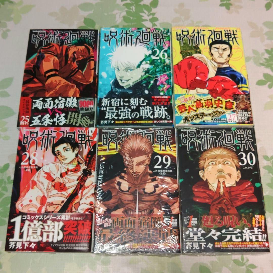 呪術廻戦 0～30巻+0.5巻+小説2冊+公式ファンブック　漫画　コミック