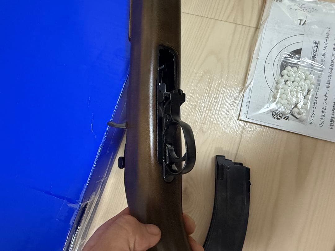 マルシン M2 カービン M1カービン　ブローバック 8mm 木製ストック