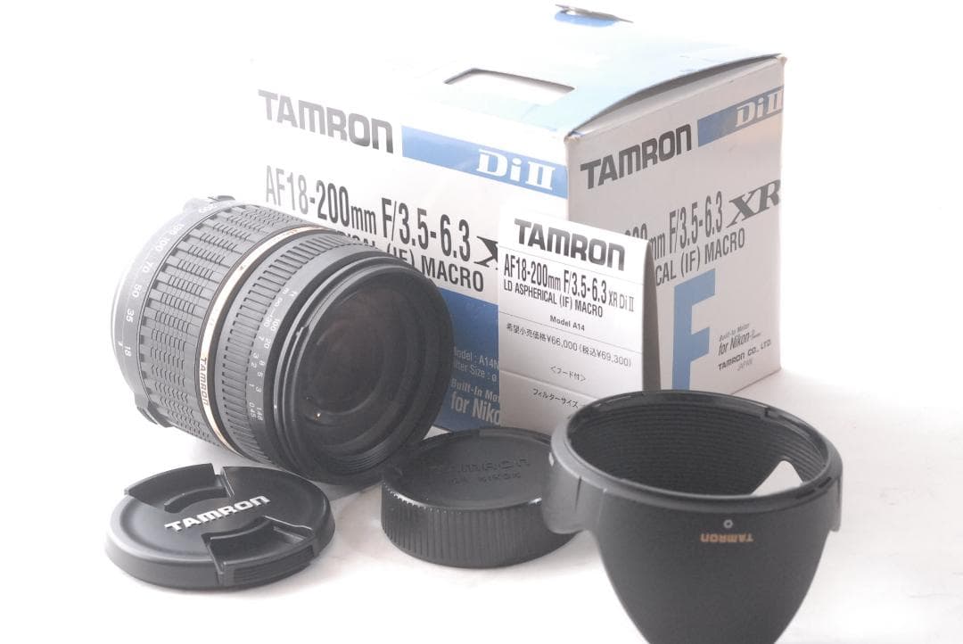 ニコン用タムロン AF18-200mm Di II MAC 未使用新品