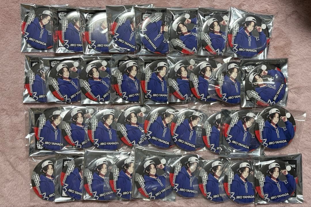 山田二郎 ew02 缶バッジ 未使用37個セット