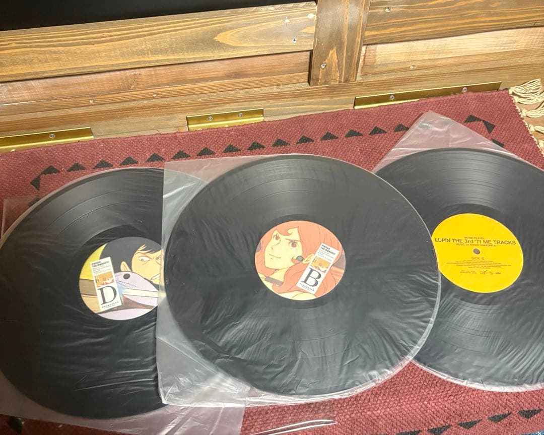 ★ルパン3世★次元大介★峰不二子★フィギュア・5★LPレコード・3★ワンダ・3★