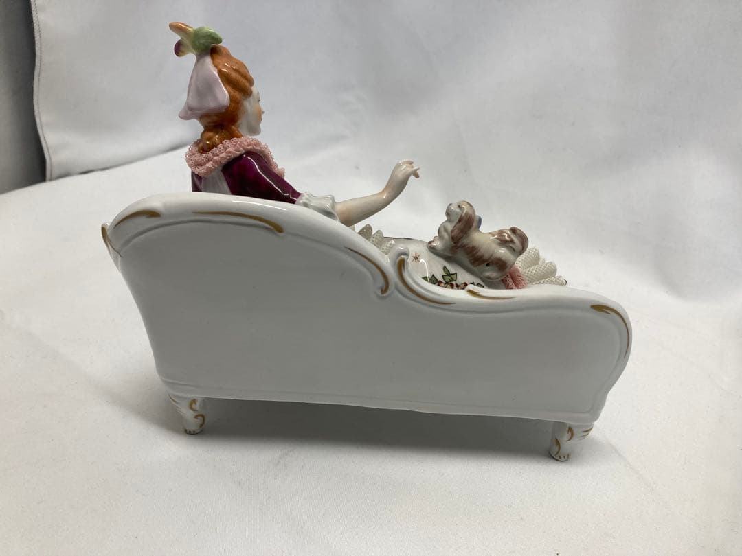 sitzendorf ジッツェンドルフ レースドール フィギュリン　陶器人形