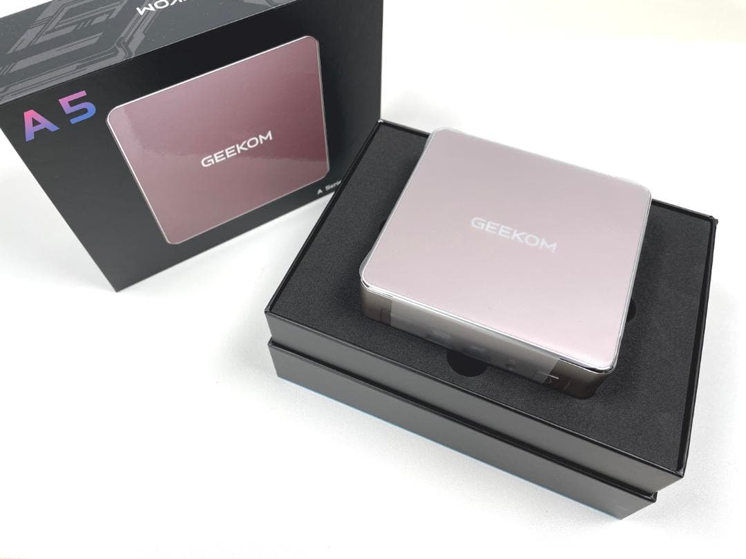 使用短め GEEKOM A5 ミニPC ／ Ryzen 5 7430U