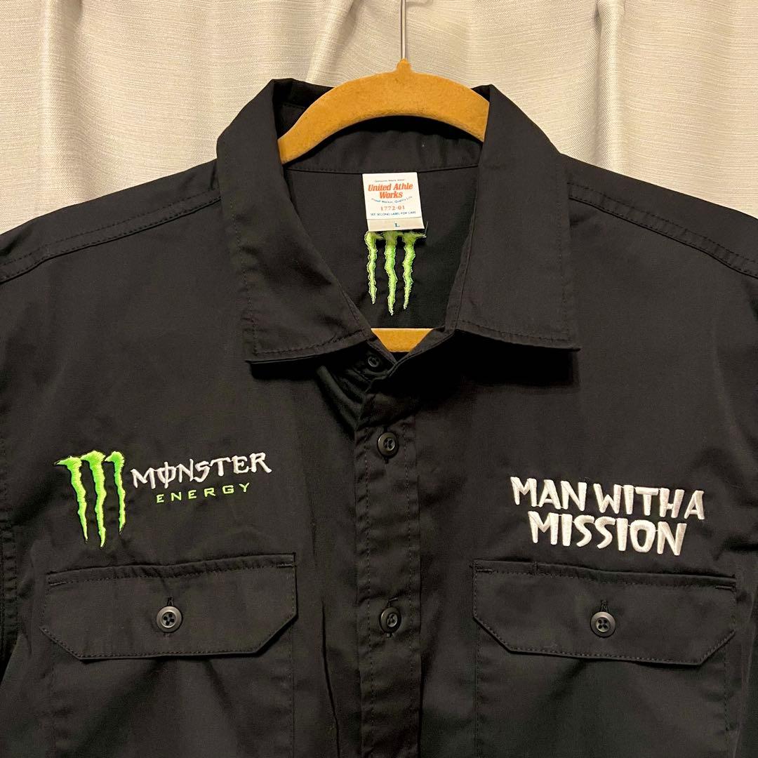 Monster Energy×MAN WITH A MISSION コラボシャツ