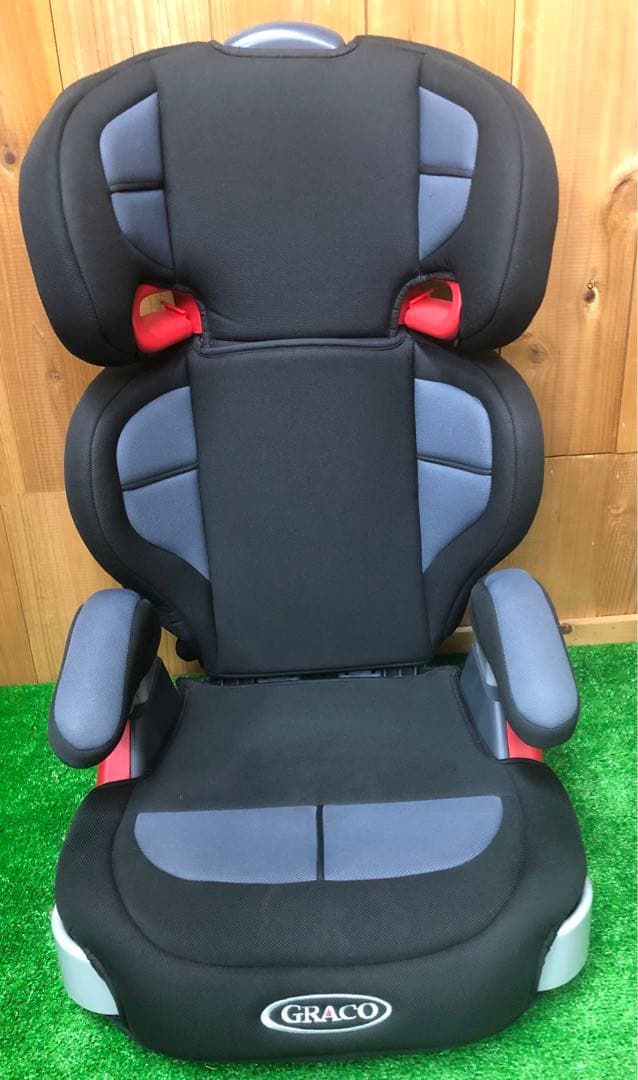 GRACO グレコ ジュニアシート チャイルドシートブラック/グレー　2個セット