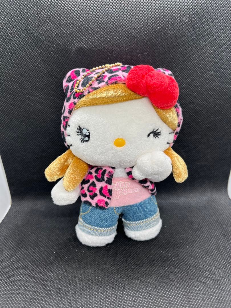 ハローキティ　ポップティーン　ぬいぐるみ　マスコット　平成レトロ