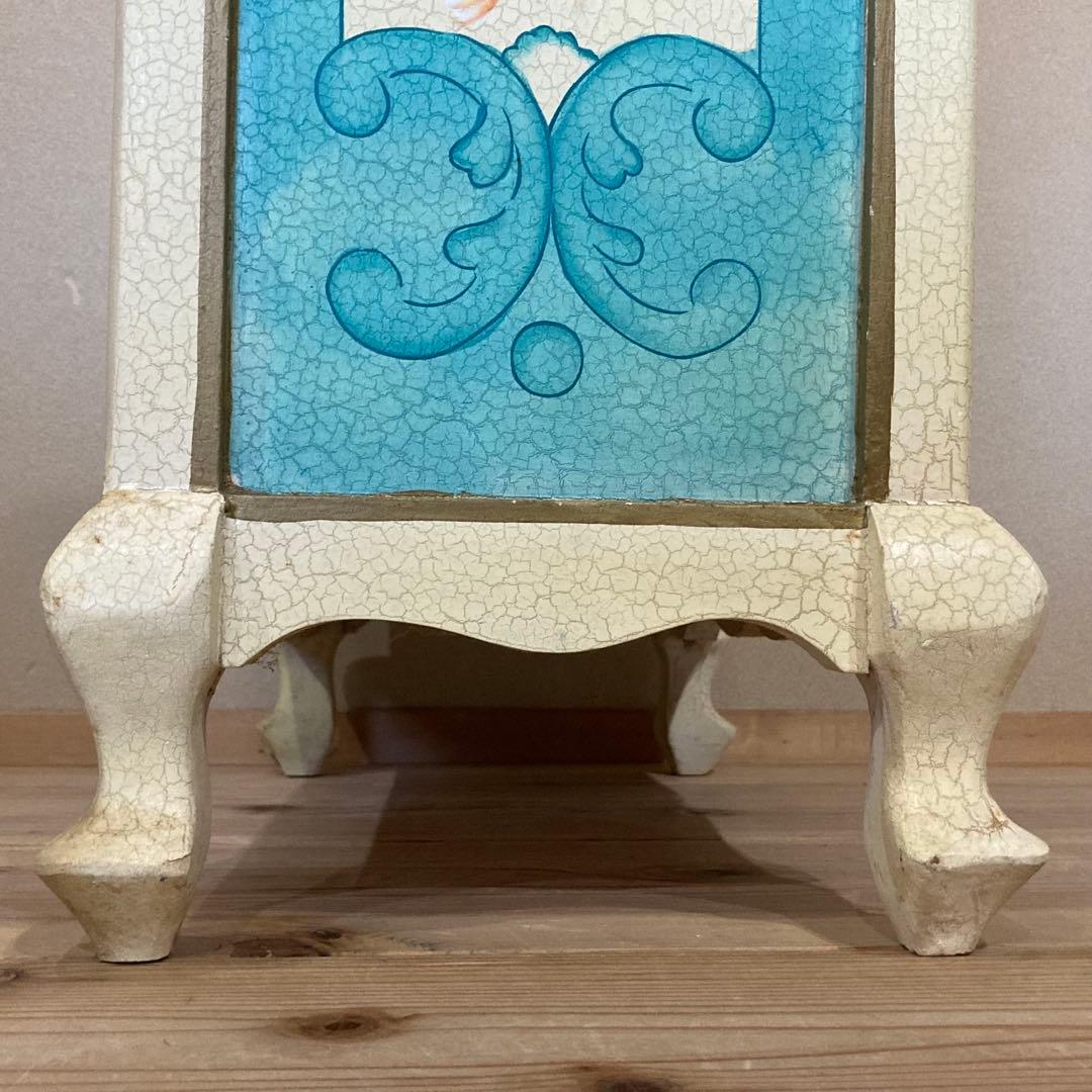 ロココ調 キャビネット 猫足 家具 収納 タンス インテリア アンティーク