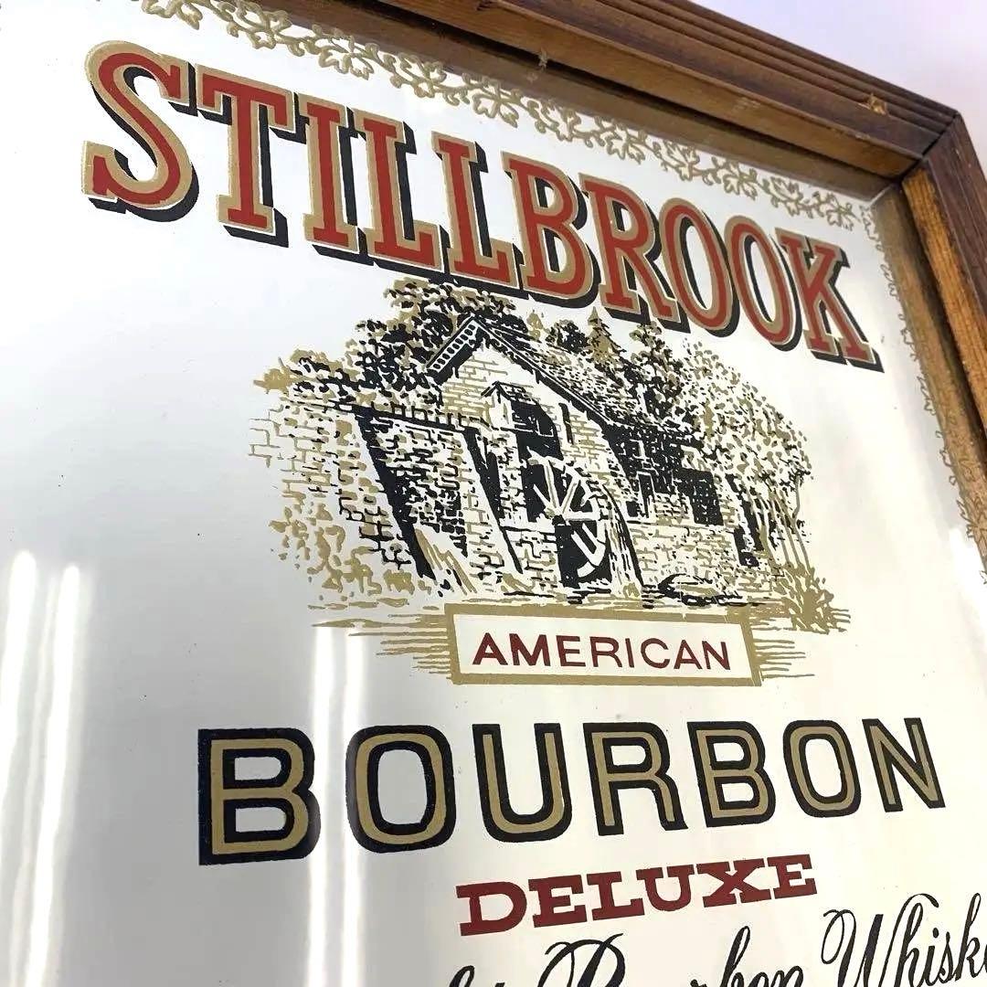 1960年代　STILLBROOK（スティルブルック）　アンティーク　パブミラー