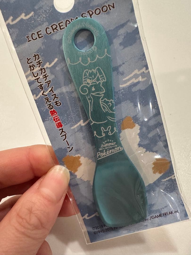 イッツデモ　ポケモン　アイスクリームグラス　スプーン　セット