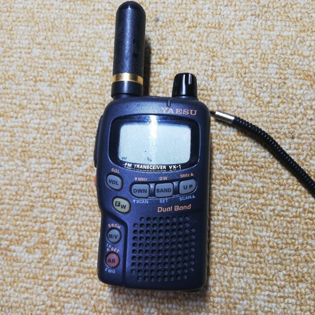 防災用　八重洲無線 standard VX－1 本体、電池ケース付き