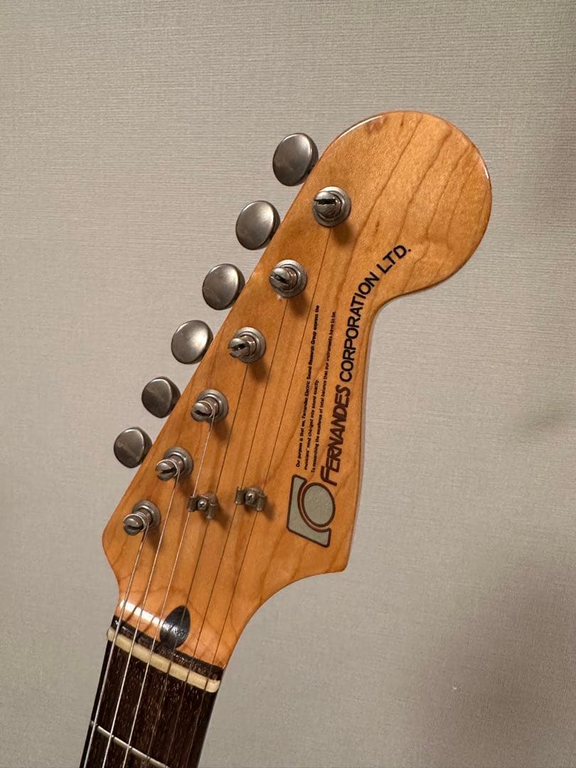 Fernandes 石ロゴ期 ストラトキャスター スモールヘッド