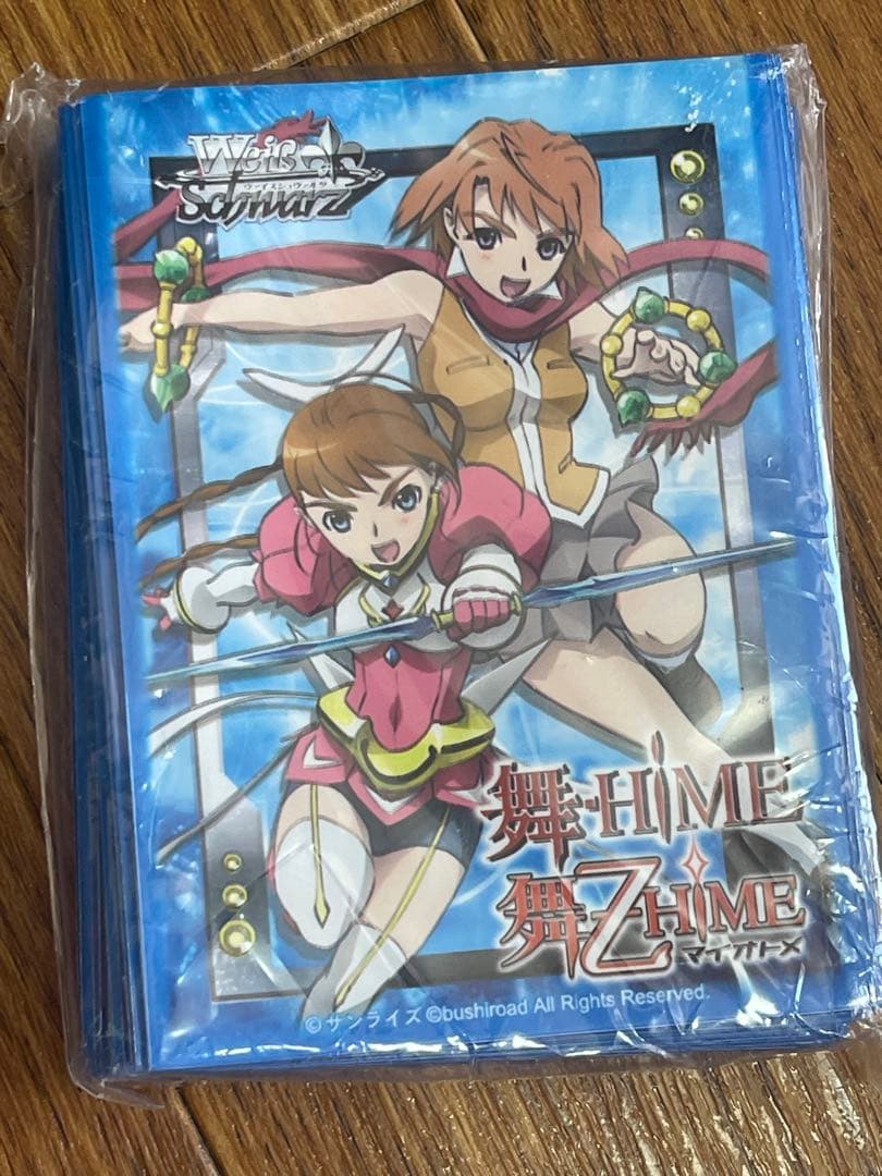ヴァイスシュヴァルツ限定スリーブ 舞HiME＆舞-乙HiME 50枚金銀スリーブ