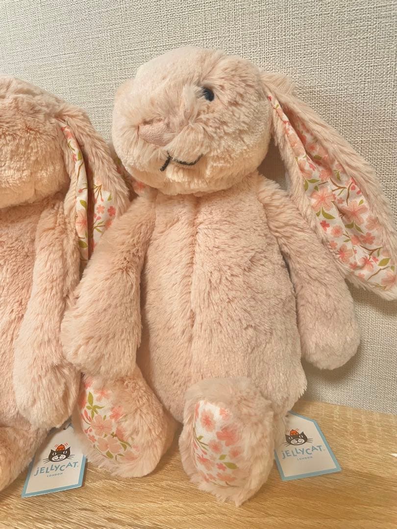 【新品2体セット】ジェリーキャット うさぎ ぬいぐるみ イギリス正規店購入