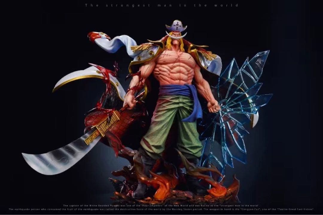 ワンピース エドワード・ニューゲート 白ひげ フィギュア ガレージキット