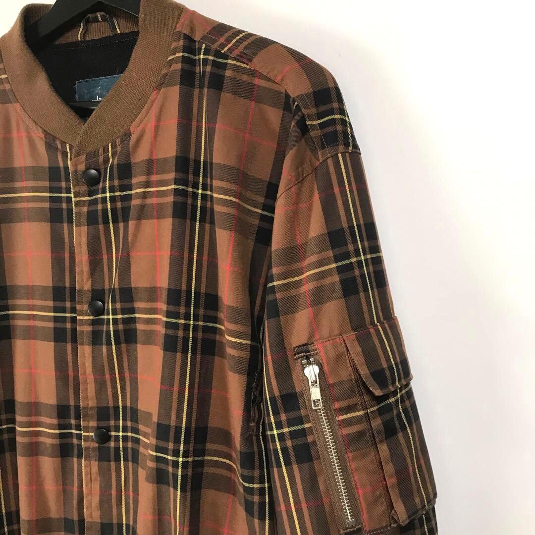 ジャケット・アウター vintage stussy classic check jacket dg