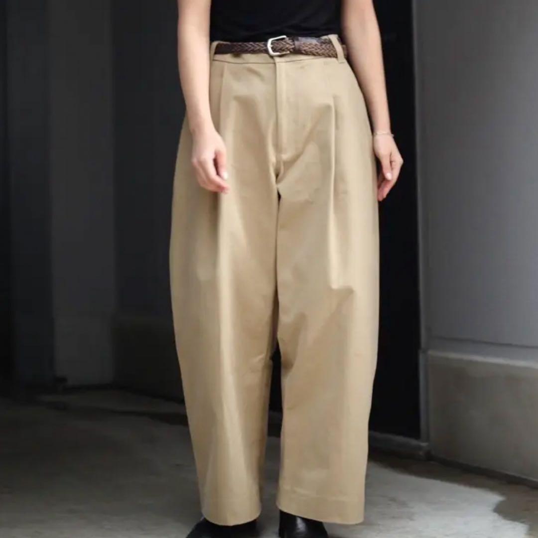 着用2度のみ！STUDIO NICHOLSON SORTE TAN ベージュS⭐︎