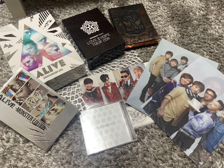 BIGBANG CD/DVD/クリアファイル/bigbang会報誌　セット