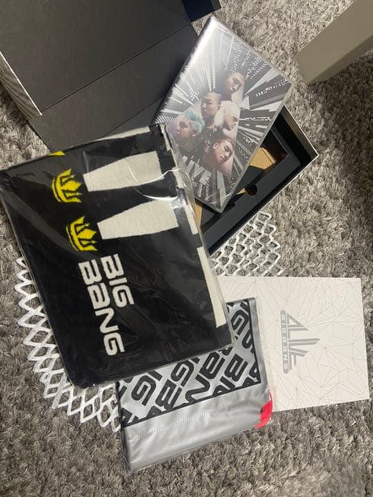 BIGBANG CD/DVD/クリアファイル/bigbang会報誌　セット
