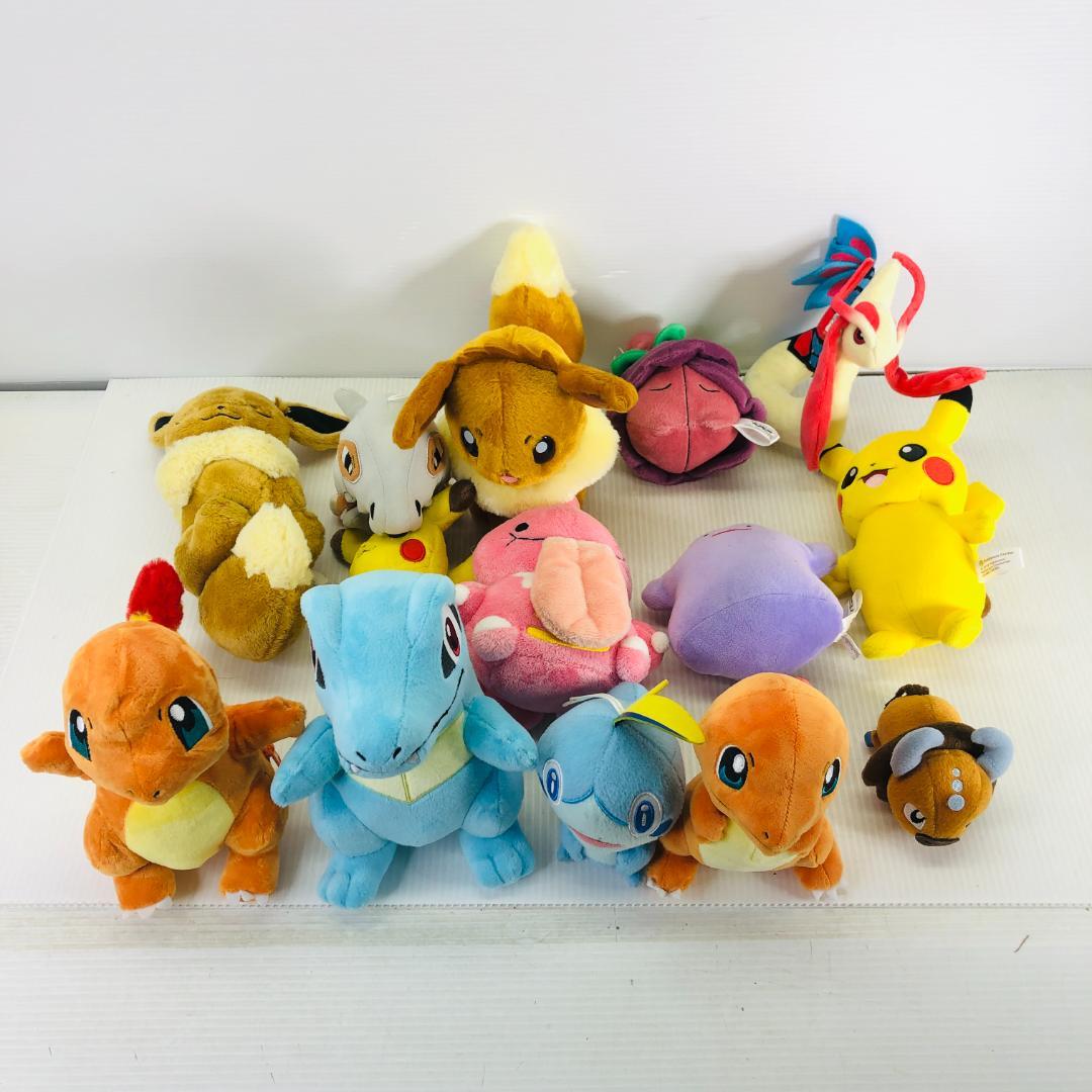 ポケモン ぬいぐるみ マスコット 50個 まとめ ポケセン 他
