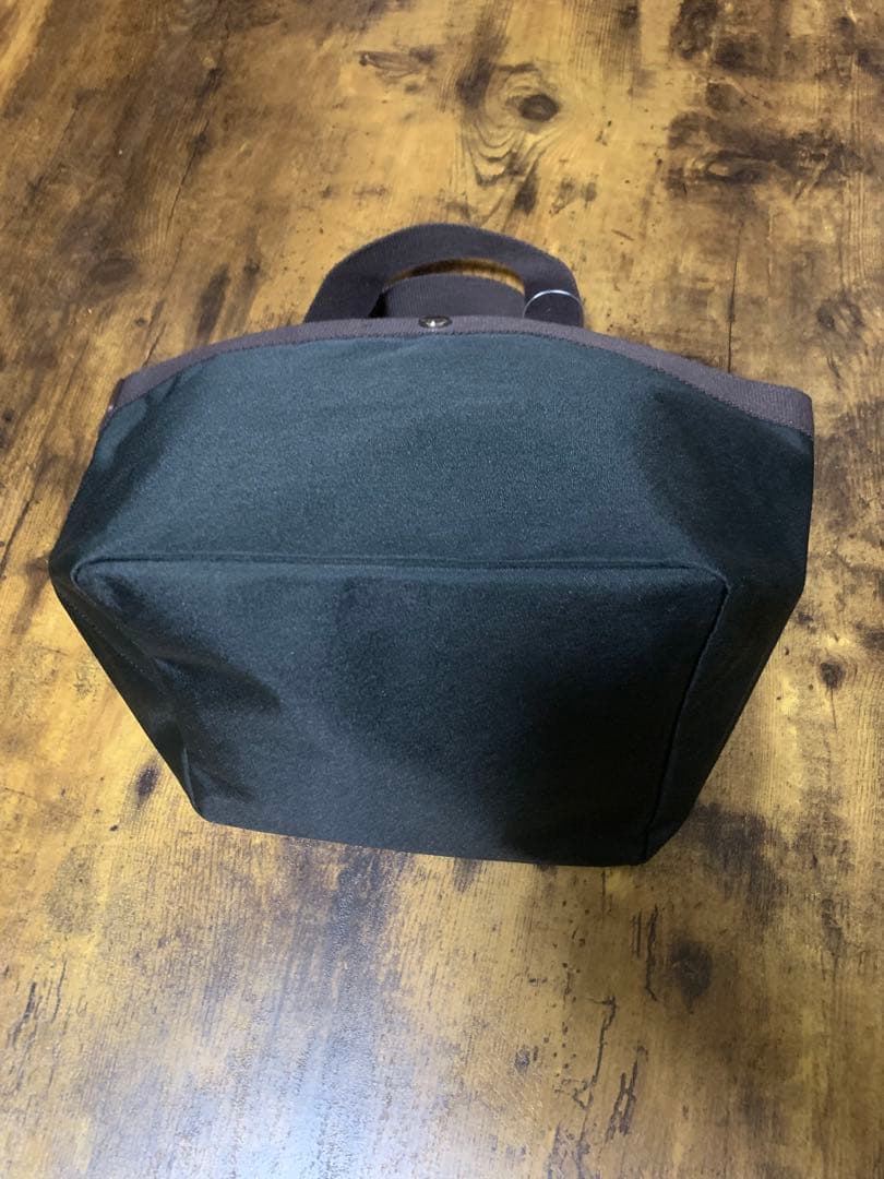 o*n様 新品エルベシャプリエ 707c ブラック舟形 トートバッグ Mサイズ