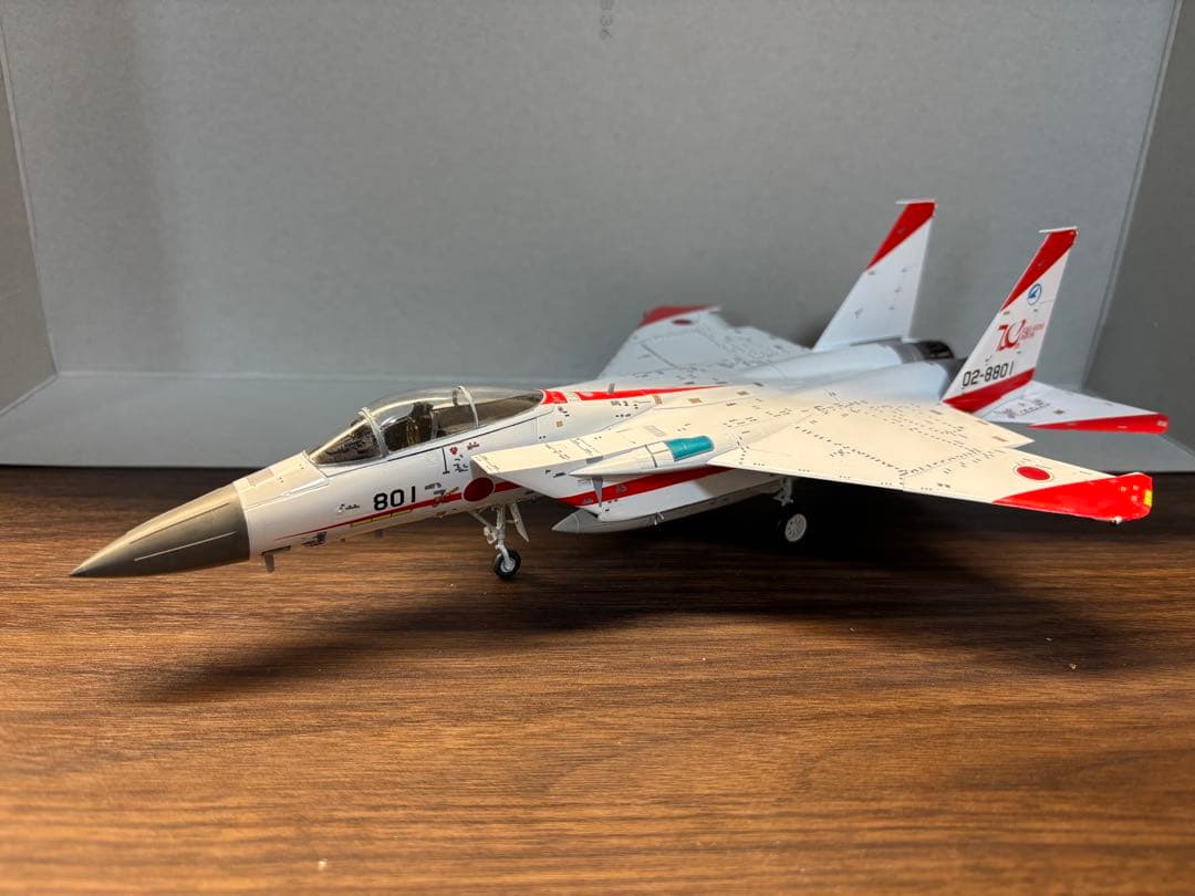 7/18まで値下げ　ファインモールド1/72 F-15J 空自創設70周年記念