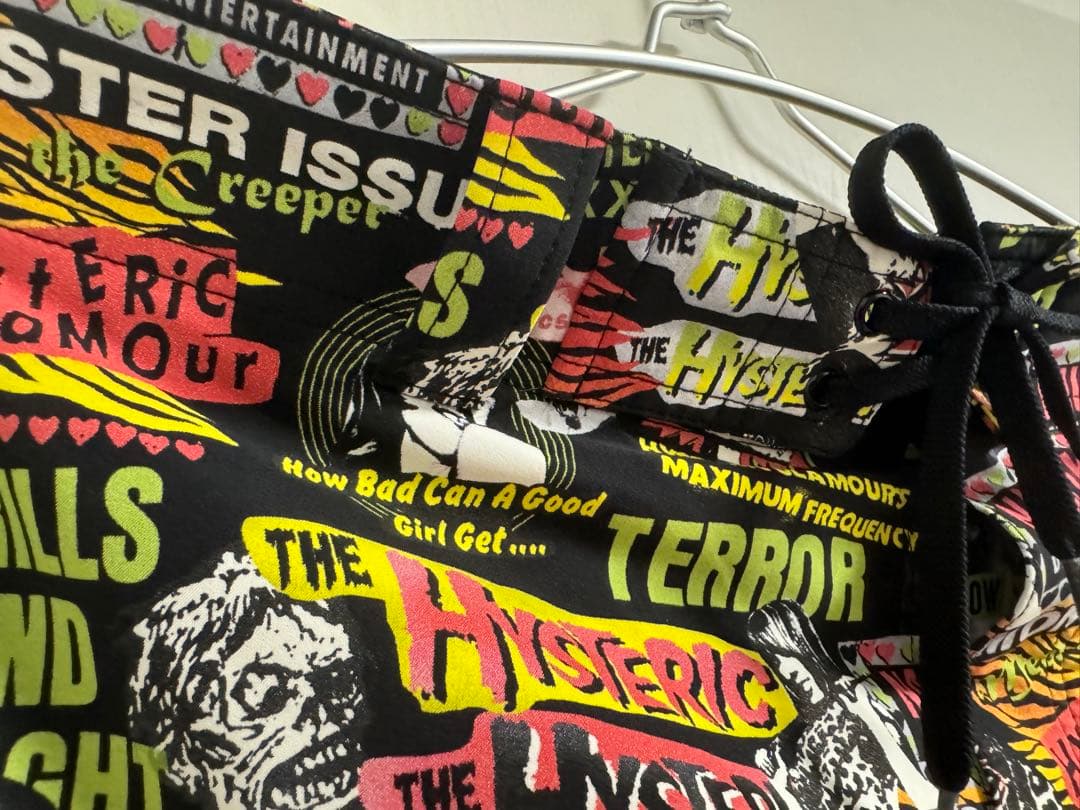 ヒステリックグラマー 水陸両用 2way スイムショーツ M 総柄パンツ