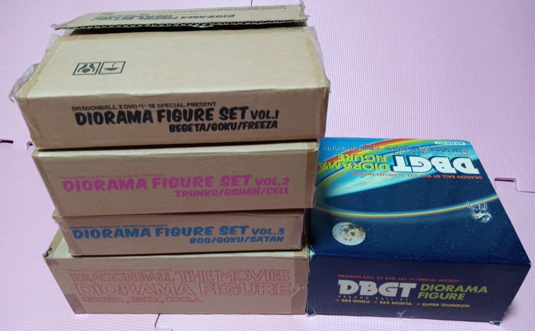 【未開封品】DRAGON BALL Z ジオラマフィギュアセットDVD特典非売品