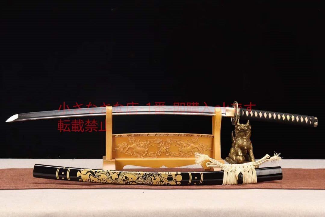 【侍刀一龍宇武士】古兵器 武具 刀装具 日本刀 模造刀 居合刀