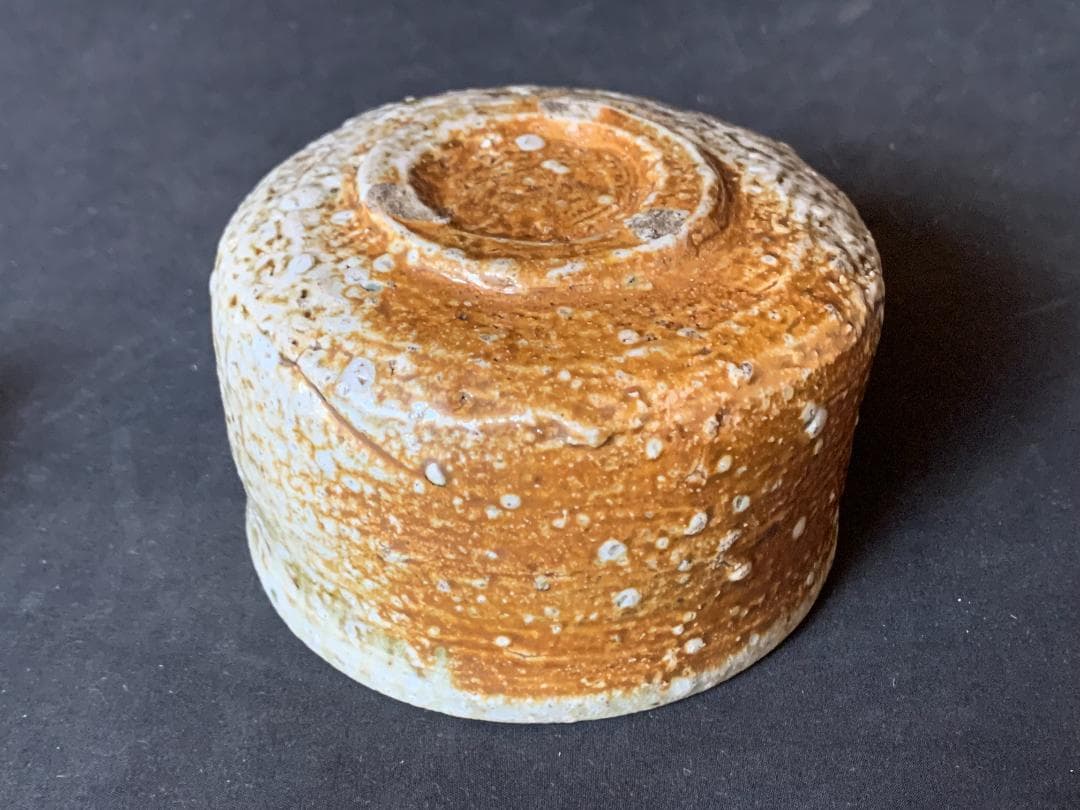 古信楽 半筒 茶碗 江戸中期～後期 茶道具 809