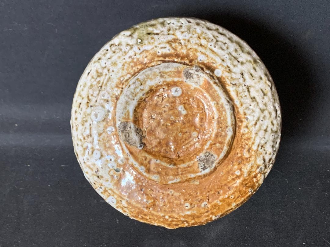 古信楽 半筒 茶碗 江戸中期～後期 茶道具 809