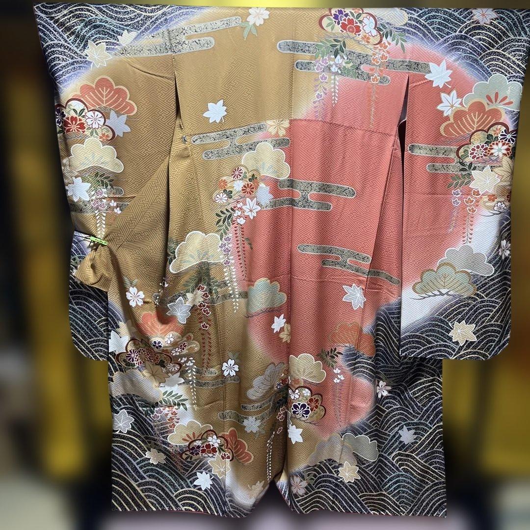 ☆☆ ぱれっと☆☆☆振袖　正絹　セット売り