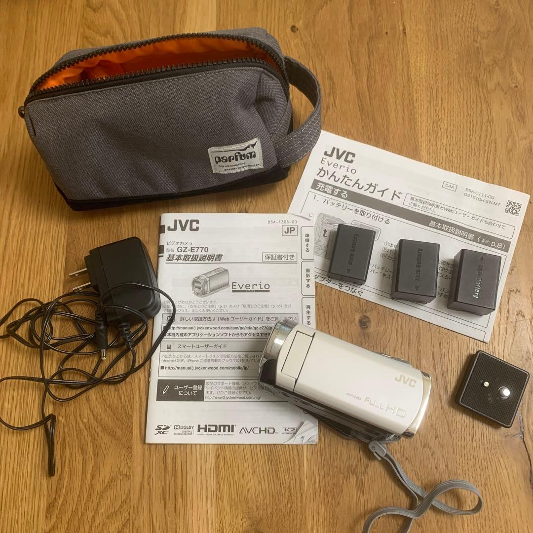 JVC Everio GZ-E770 ビデオカメラ