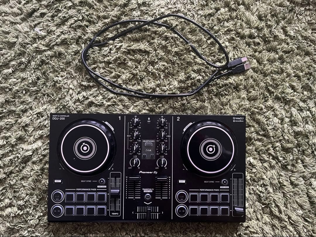 Pioneer DJ DDJ200 DJコントローラーレコボ対応 / 初心者向け