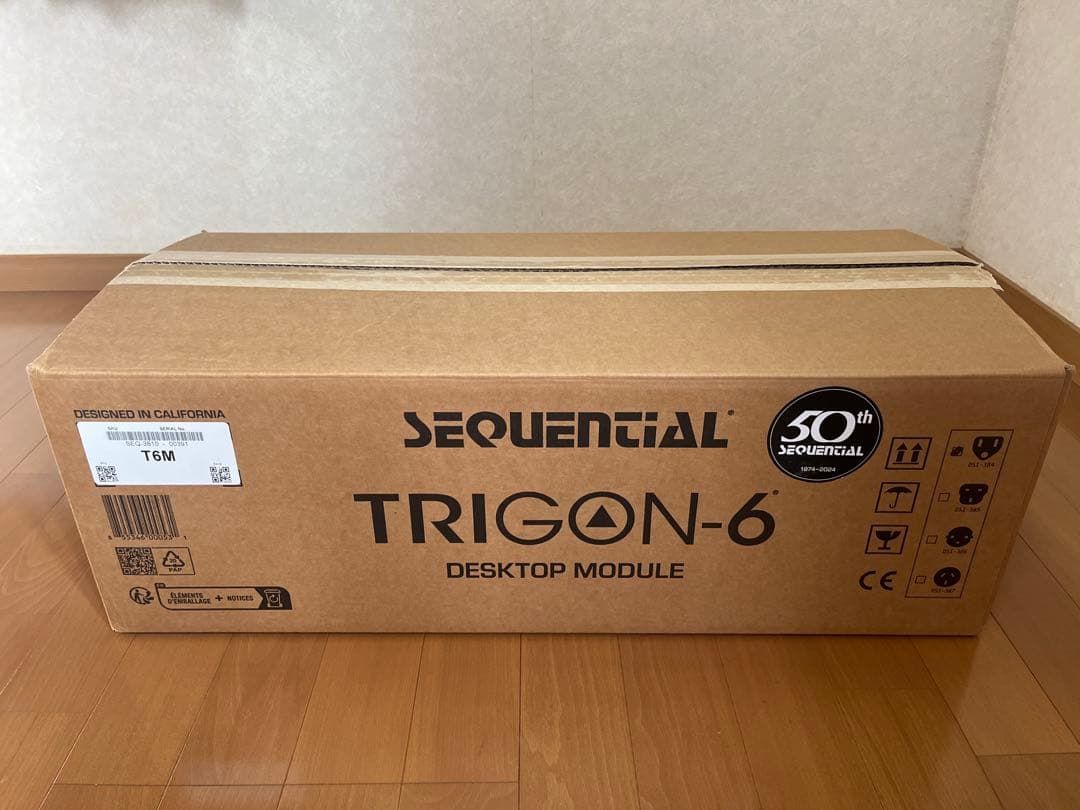 SEQUENTIAL アナログシンセサイザー　TRIGON-6 MODULE
