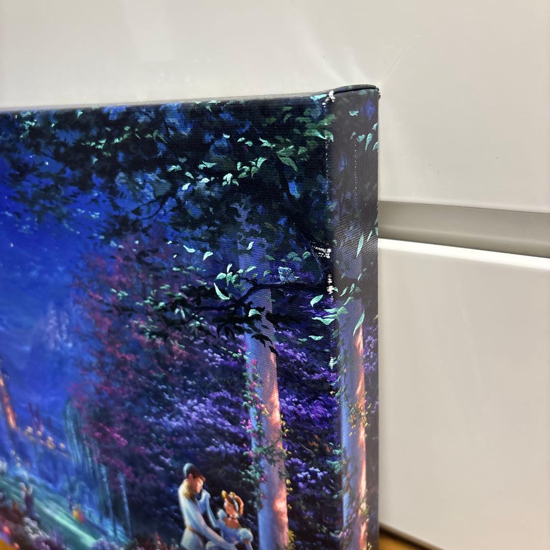 トーマスキンケード　ディズニー　シンデレラ　キャンバス　アート　絵画